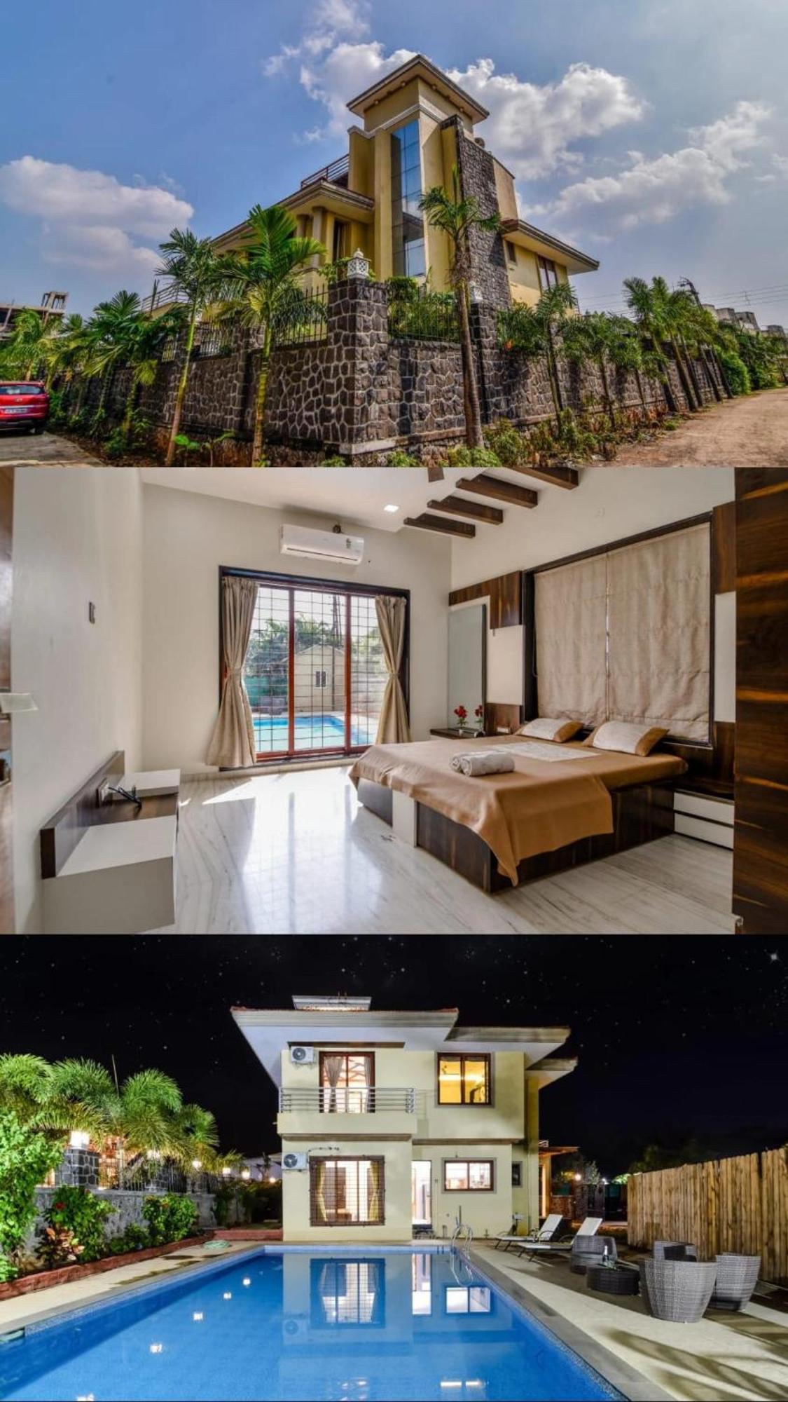Lifeline Villas - Luxurious Taraangan 4 Mountain View Villa With Biggest Pool And Huge Open Area Lonavala Extérieur photo